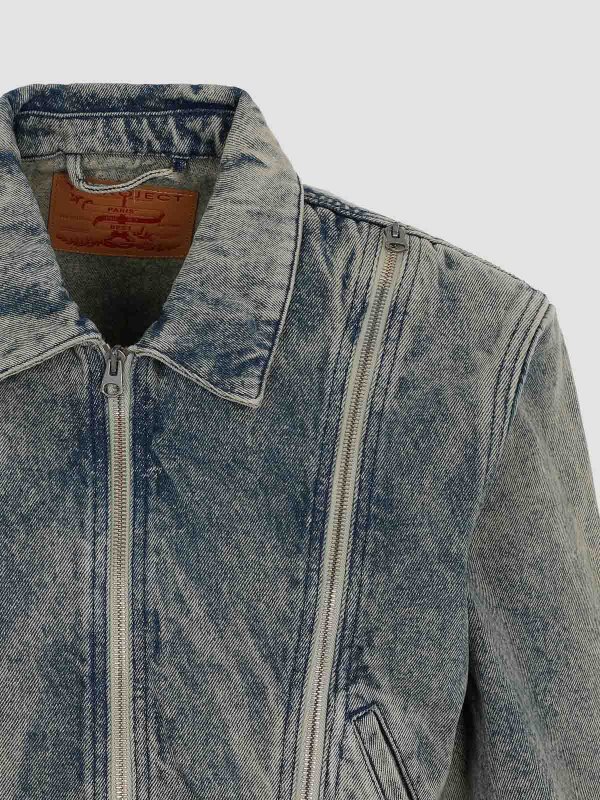 The Best Shops Y/PROJECT: デニムジャケット - デニムジャケット - ベージュ