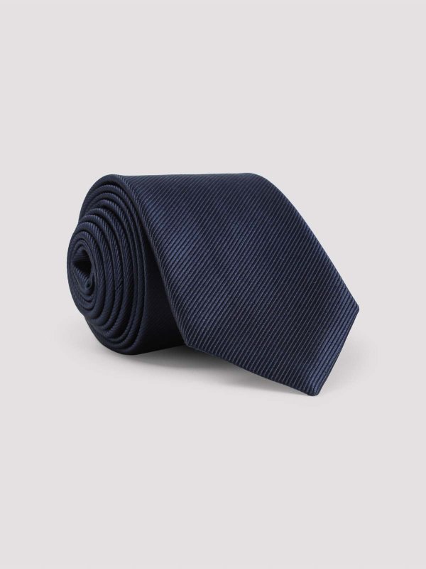 The Best Shops GIORGIO ARMANI: ネクタイ＆蝶ネクタイ - ネクタイ - ブルー