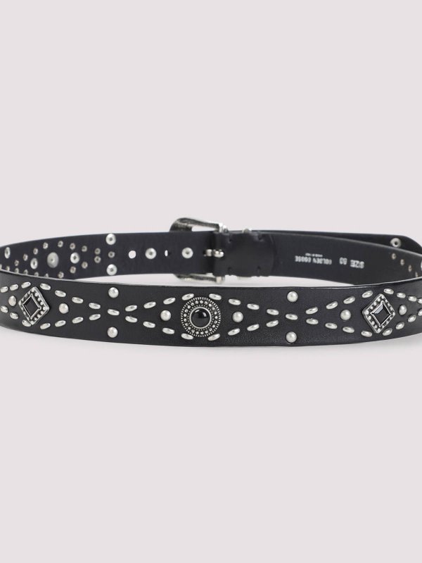 GOLDEN GOOSE: cinture online - Cintura borchiata