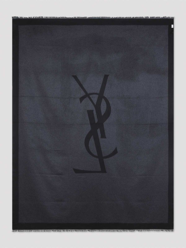 SAINT LAURENT: scarves online - Silk Scarf