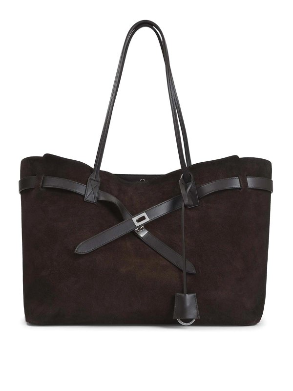 BALENCIAGA: ショルダーバッグ - ショルダーバッグ - ブラウン