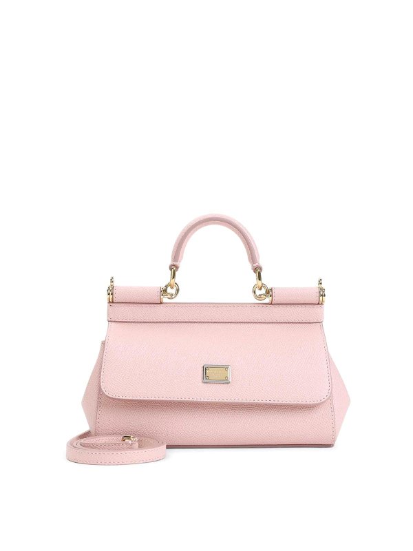 DOLCE & GABBANA: borse a tracolla - Borsa Sicily piccola con manico superiore