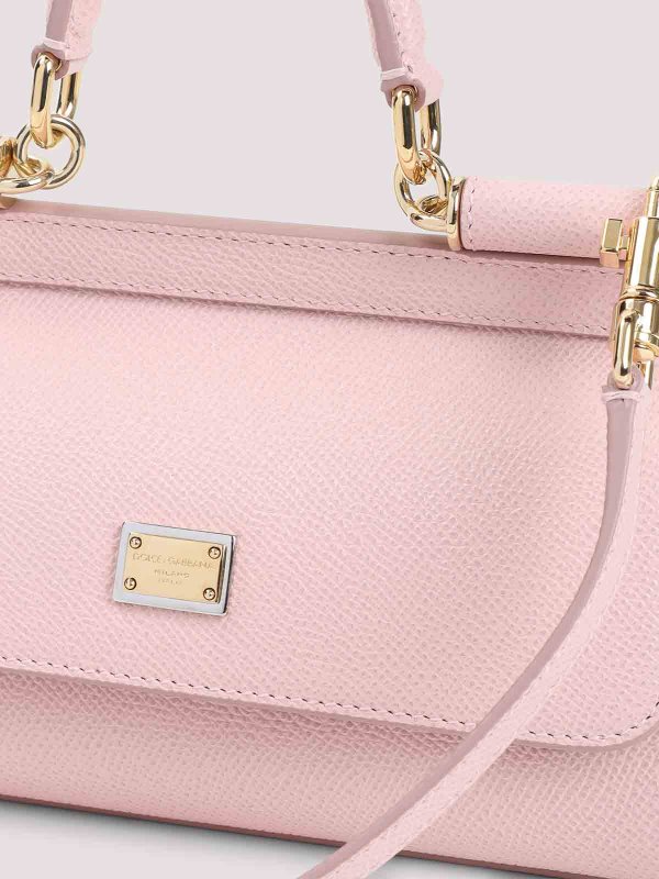 The Best Shops DOLCE & GABBANA: borse a tracolla - Borsa Sicily piccola con manico superiore