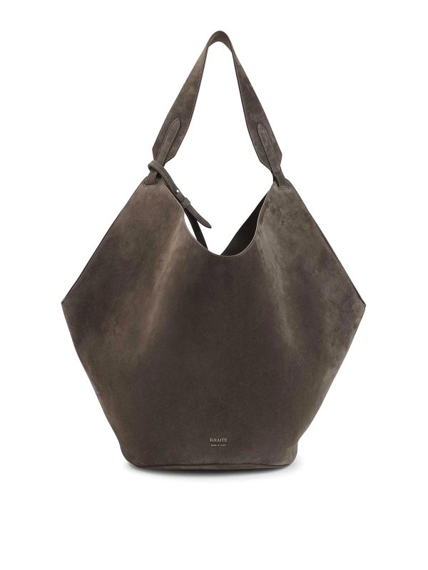 KHAITE: トートバッグ - トートバッグ - ブラウン