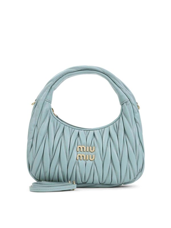 MIU MIU: shoulder bags - Wander Matelass Hobo Bag