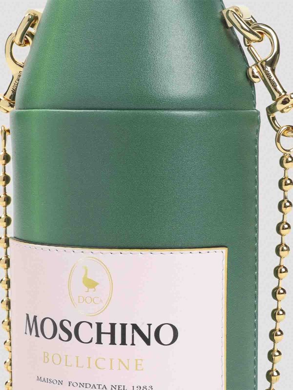 ショルダーバッグ - 緑 shop online: MOSCHINO