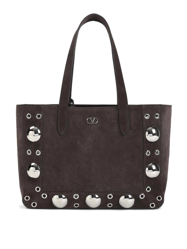 VALENTINO GARAVANI: ショルダーバッグ - ショルダーバッグ - ブラウン