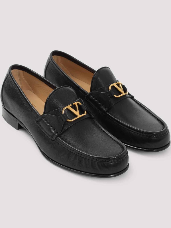 The Best Shops VALENTINO GARAVANI: ロファー＆スリッパ - ローファー - 黒