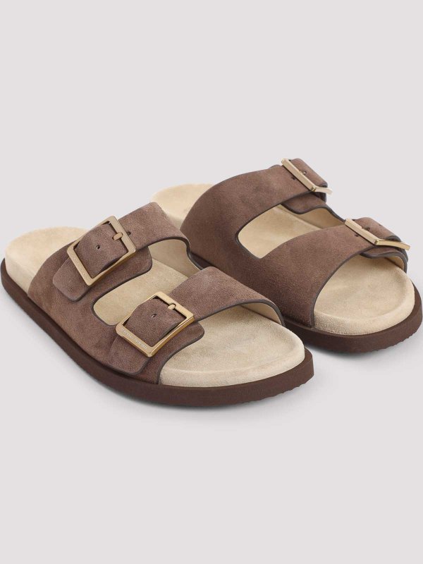 The Best Shops BRUNELLO CUCINELLI: サンダル - サンダル - ブラウン