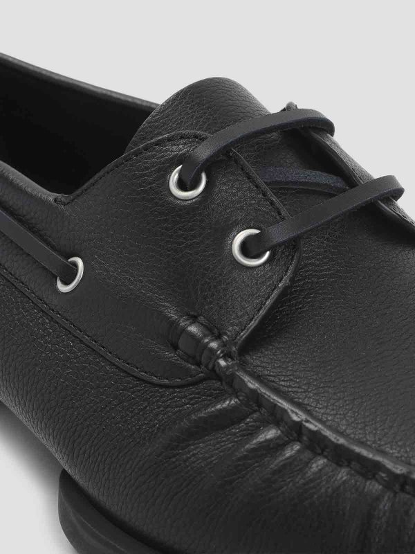 編み上げ靴 - 黒 shop online: JIL SANDER