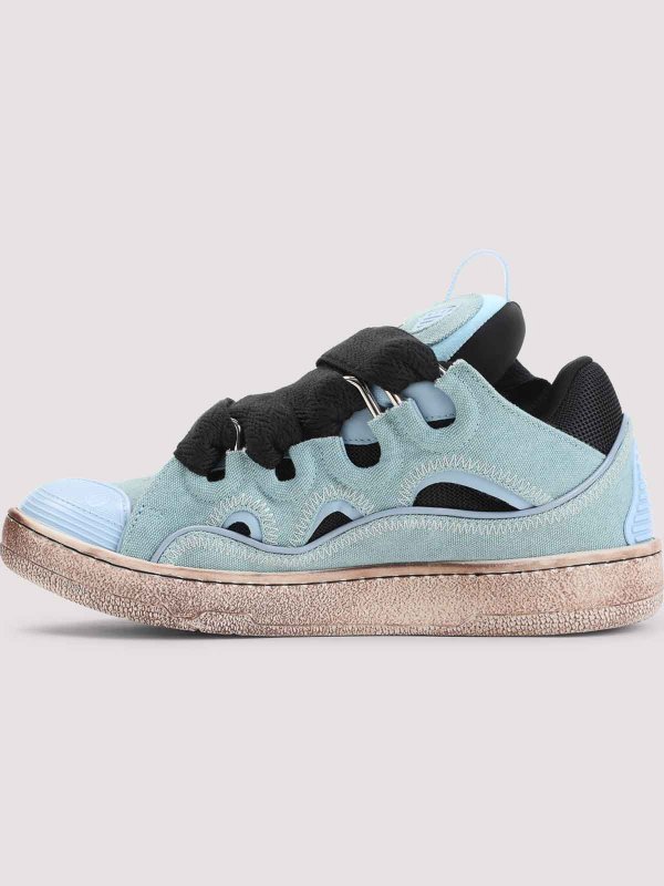 LANVIN: Chaussures de sport online - Baskets - Bleu