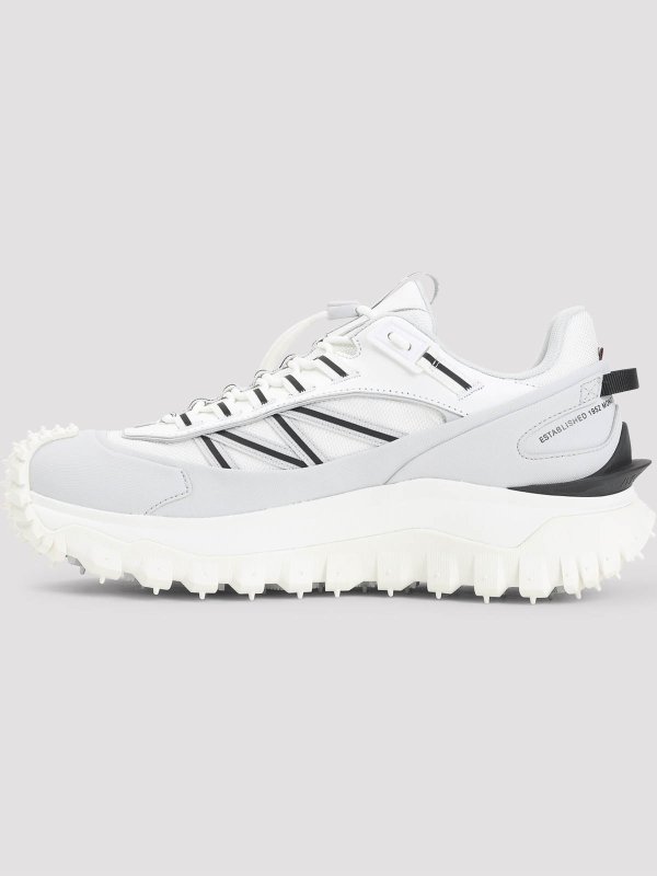 MONCLER: Chaussures de sport online - Baskets - Gris Clair