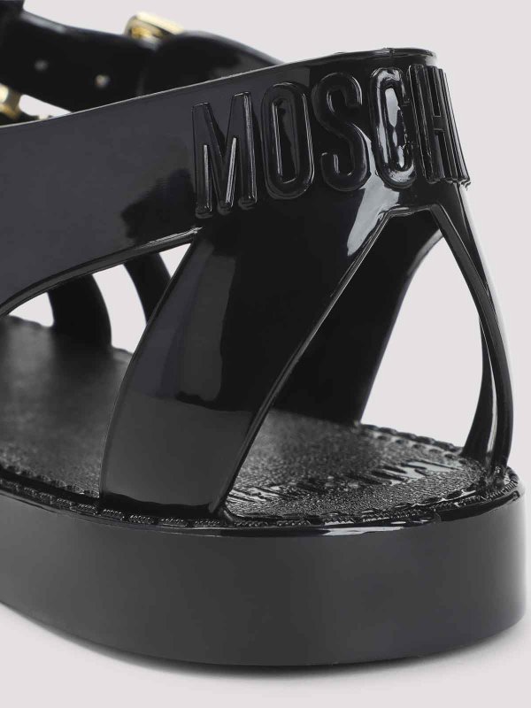 MOSCHINO buy online サンダル - 黒