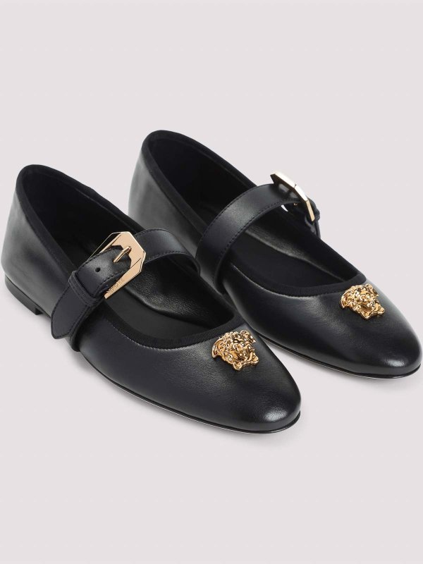 The Best Shops VERSACE: Bailarinas - Bailarinas - Negro