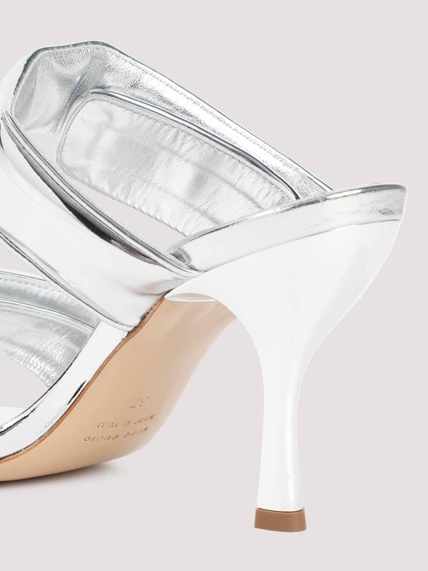 The Best Shops GIA BORGHINI: サンダル - サンダル - 銀