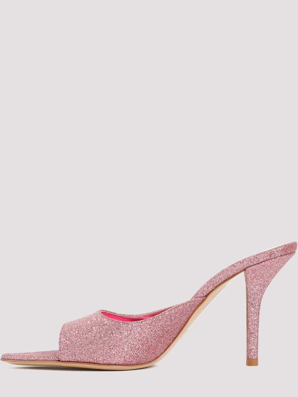 GIA BORGHINI: Zapatos chinelas online - Chinelas - Plata