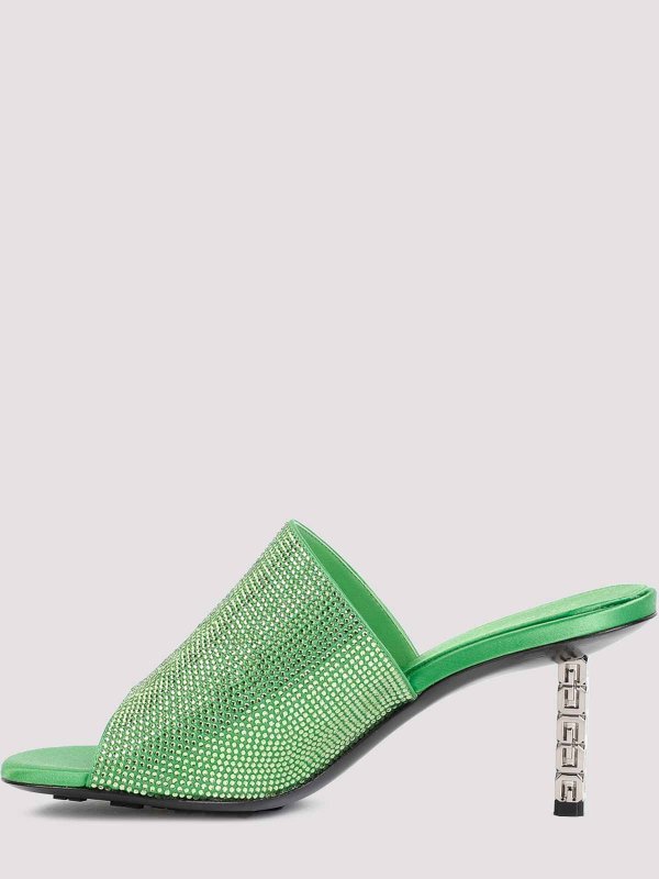 GIVENCHY: ミュール online - ミュール - 緑