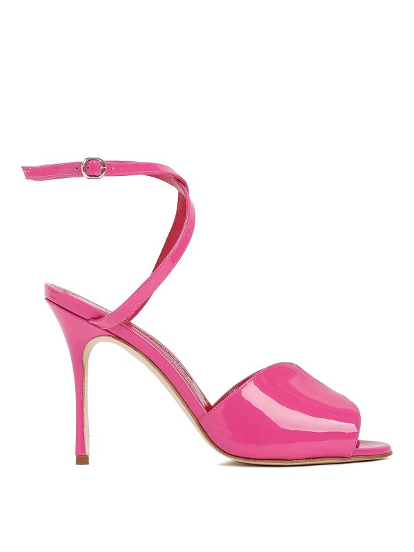 MANOLO BLAHNIK: サンダル - サンダル - ヌードカラー