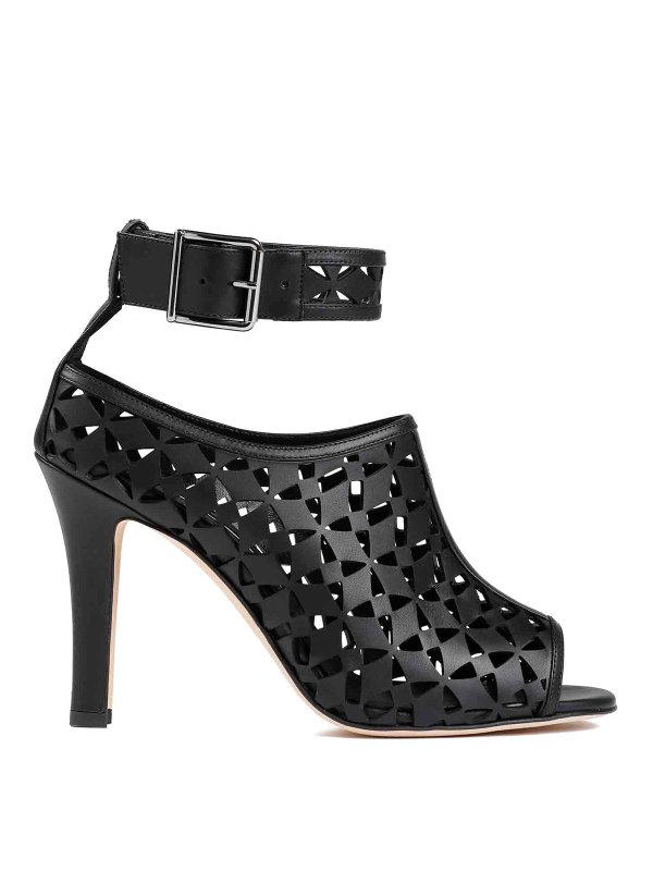 MANOLO BLAHNIK: Sandalen - Sandalen - Beige