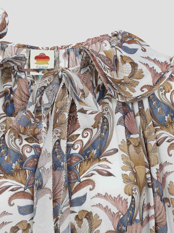 The Best Shops FARM RIO: Blusen - Bluse - Blau