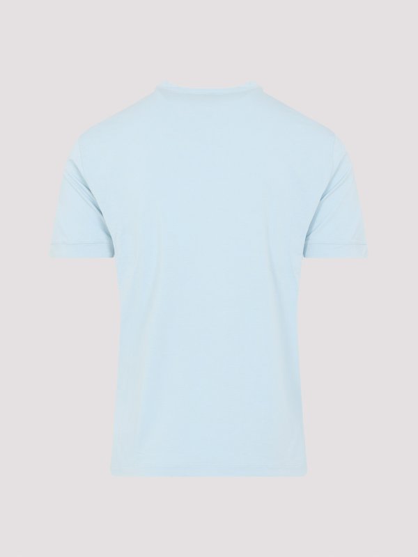 GIORGIO ARMANI: T-shirts online - T-Shirt - Hellblau