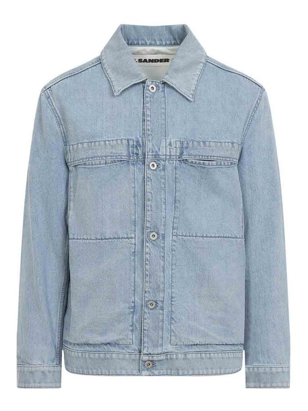 JIL SANDER: casual jackets - Cotton Jacket