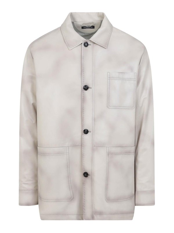 KITON: leather jacket - Lamb Leather Jacket