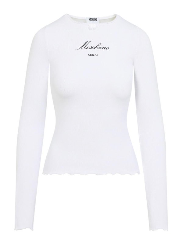 MOSCHINO: t-shirt - T-shirt  Ls