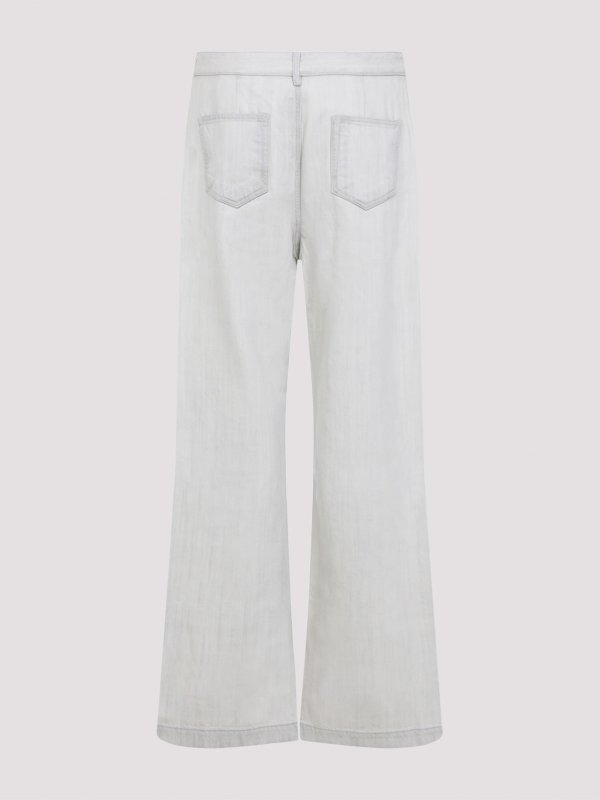 RICK OWENS: ベルボトムジーンズ online - フレアジーンズ - 白