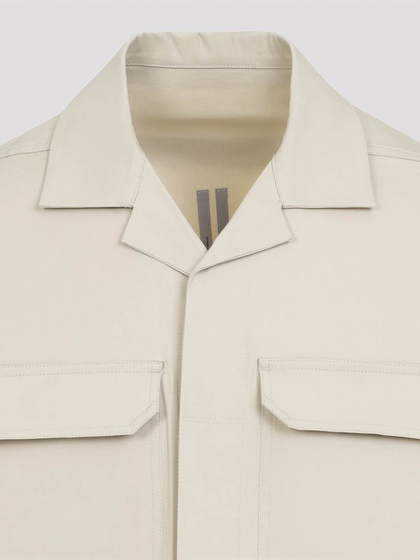 The Best Shops RICK OWENS: Hemden - Hemd - Beige