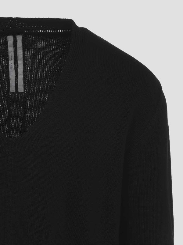 V-Pullover - Schwarz shop online: RICK OWENS