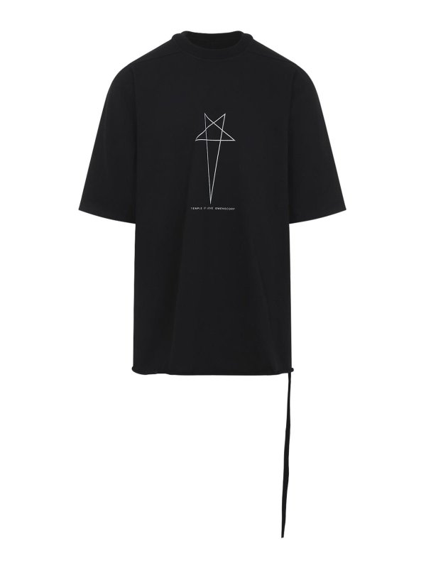 RICK OWENS: Camisetas - Camiseta - Negro