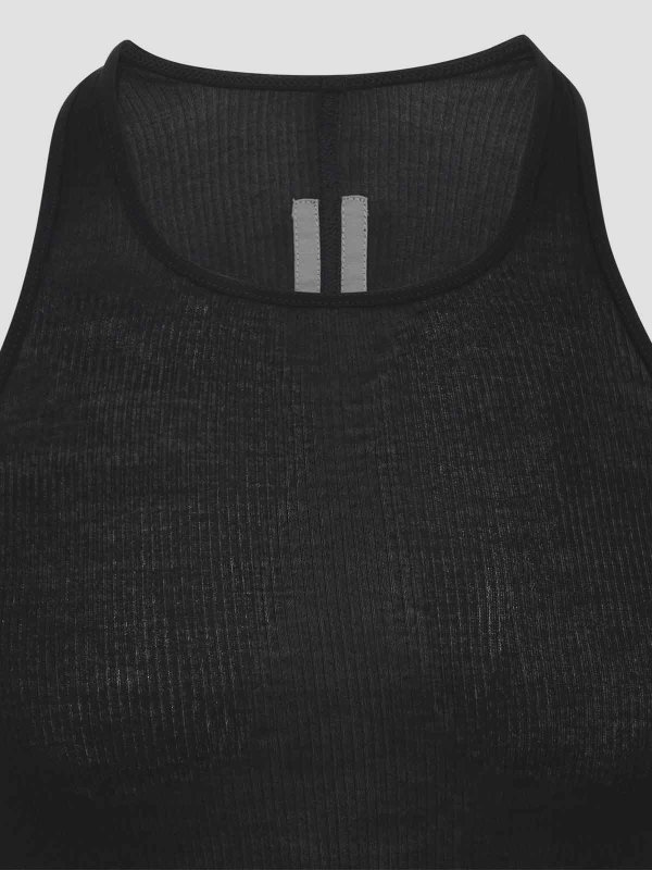 The Best Shops RICK OWENS: Tops & Tank tops - Basic Rib Tank Top