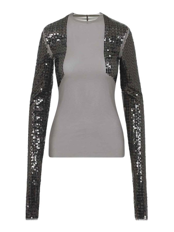 RICK OWENS: Camisetas - Camiseta - Bronce