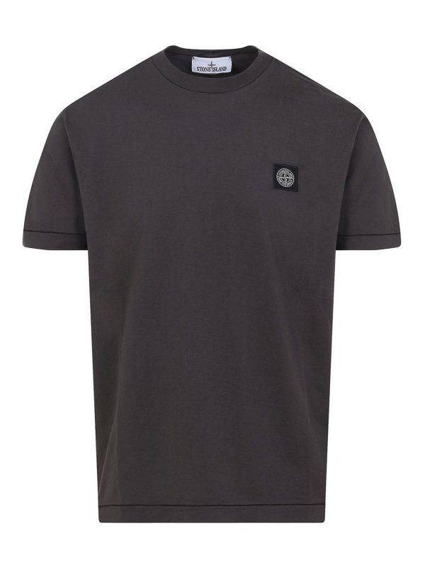 STONE ISLAND: t-shirt - T-shirt  in cotone