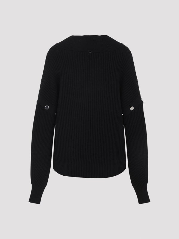 SPORTMAX: クルーネック online - クルーネック - 黒