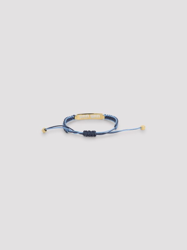 MIU MIU: Bracelets & Bangles online - Cord Bracelet