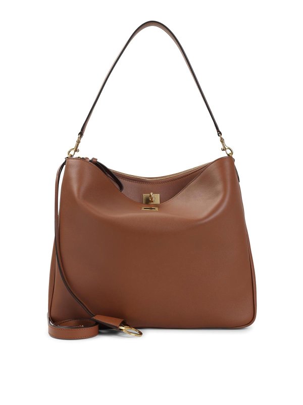 BALENCIAGA: ショルダーバッグ - ショルダーバッグ - ベージュ