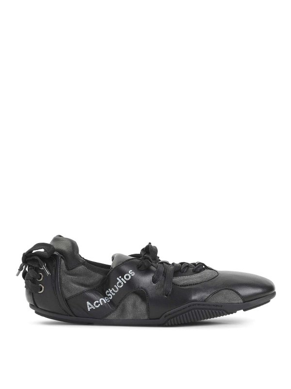 Acne Studios: Sneaker - Sneaker - Schwarz