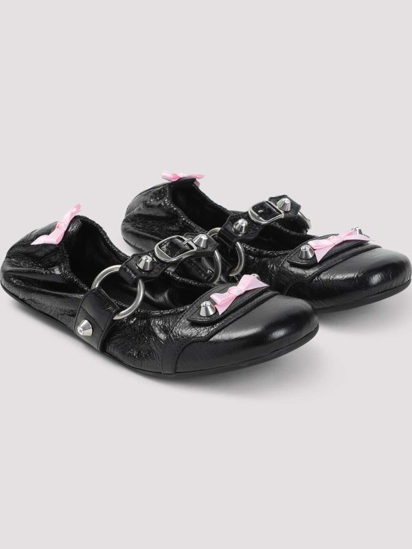 The Best Shops BALENCIAGA: フラットシューズ - フラットシューズ - ヌードカラー