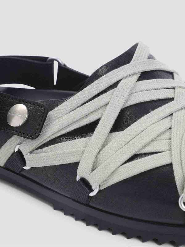 ミュール - 黒 shop online: RICK OWENS