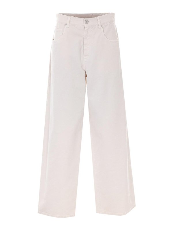 BRUNELLO CUCINELLI: casual trousers - Beige Pants
