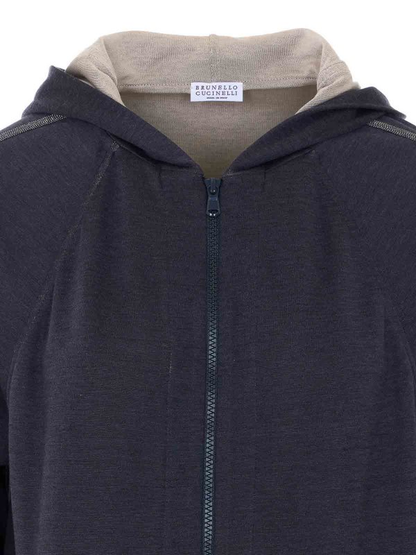Sudadera - Gris Replica 
online: BRUNELLO CUCINELLI