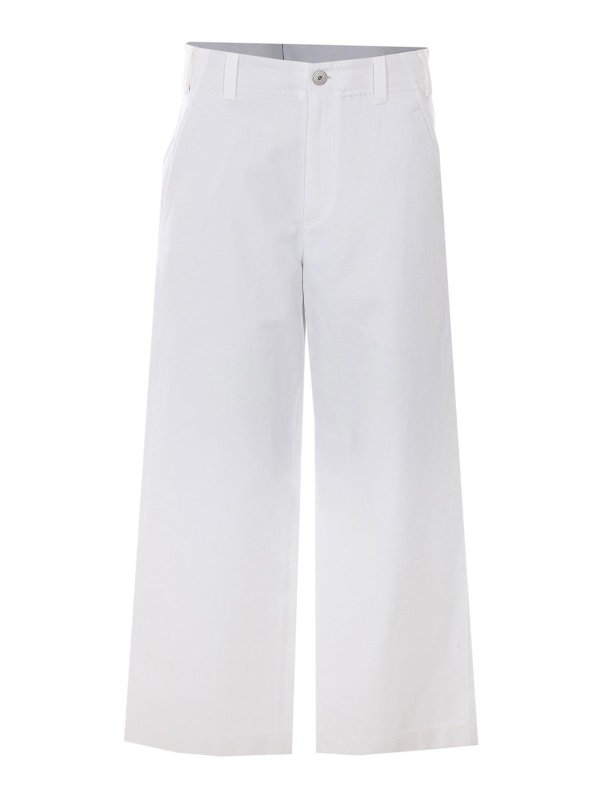 BRUNELLO CUCINELLI: Jeans Rectos - Vaqueros Rectos - Blanco
