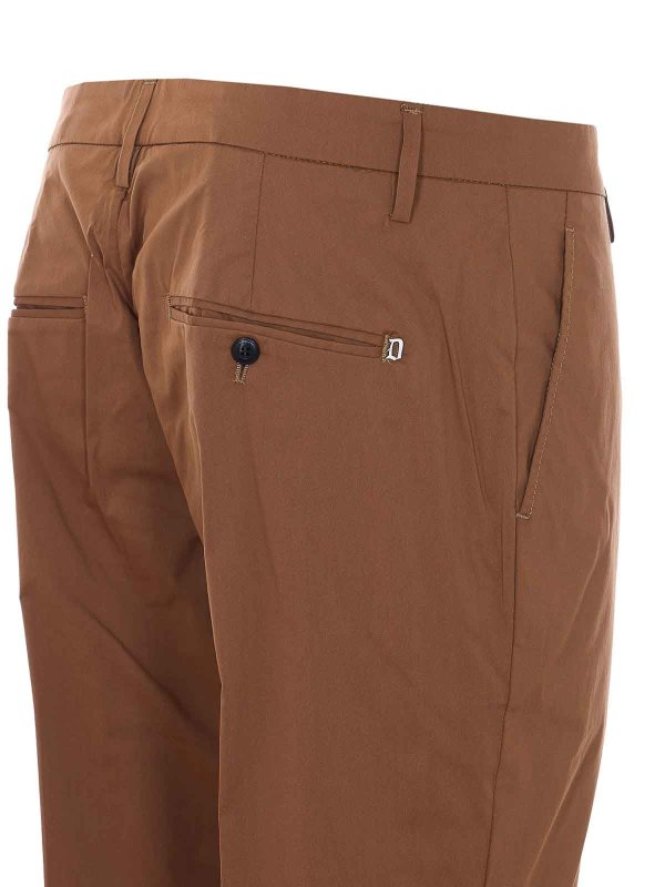The Best Shops DONDUP: casual trousers - Brown Gaubert Pants