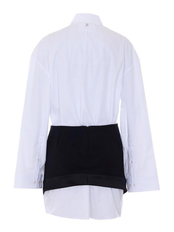 DONDUP: ニーレングスドレス online - 膝丈ドレス - 白