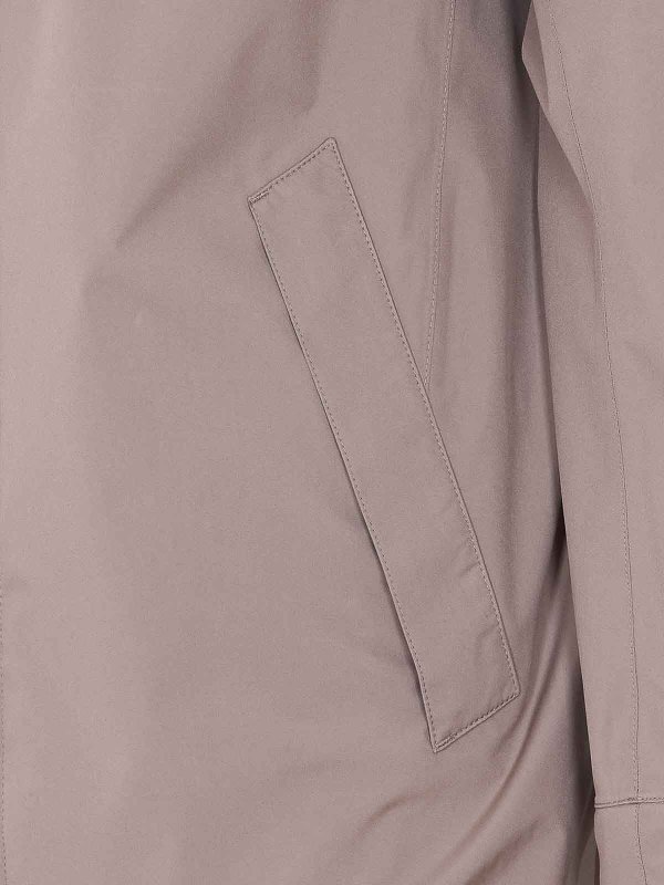 The Best Shops HERNO: trench coats - Beige Raincoat