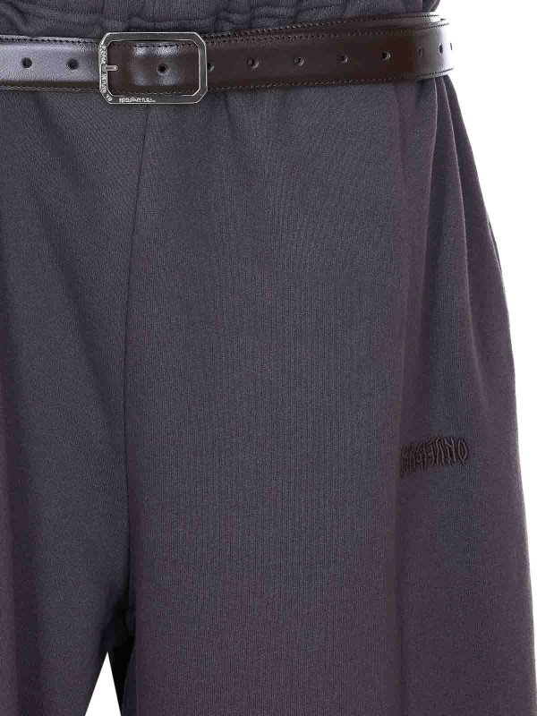 トラックスーツ ボトムス - グレー shop online: MAGLIANO