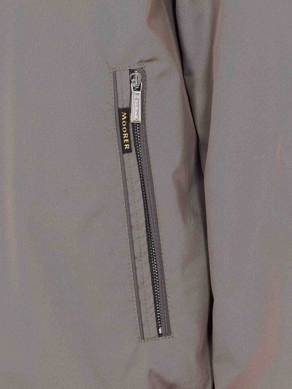 The Best Shops MOORER: maglia a collo alto e polo - Giubbotto Manetti Marrone