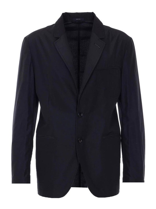 TOM FORD: casual jackets - Black Parachute Jacket